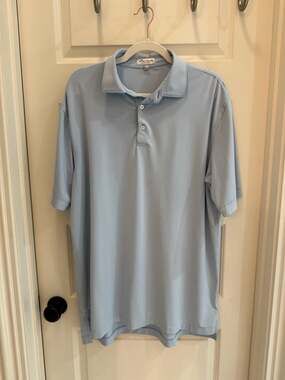 Peter Millar Summer Comfort Performance Jersey Striped Polo Shirt
